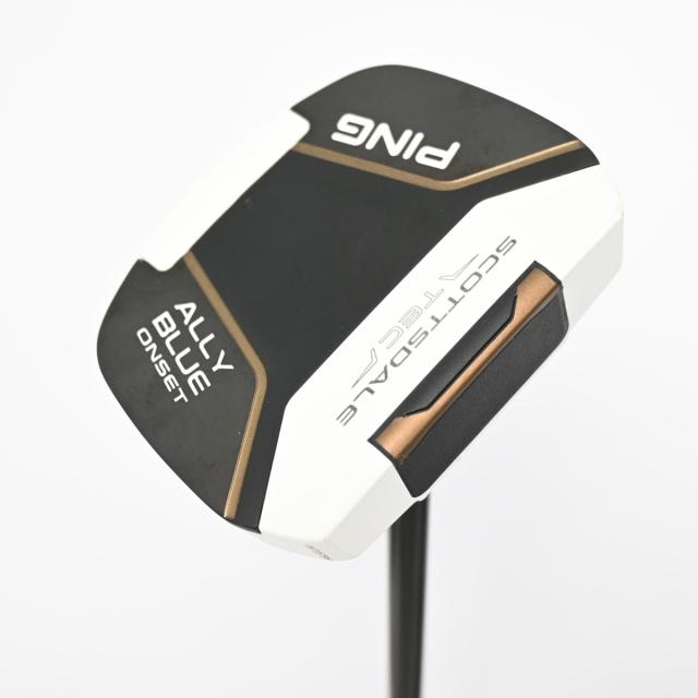 【中古ゴルフクラブ】ピン　PING　スコッツデール TEC ALLY BLUE ONSET パター スチールシャフト　シャフト：スチールシャフト