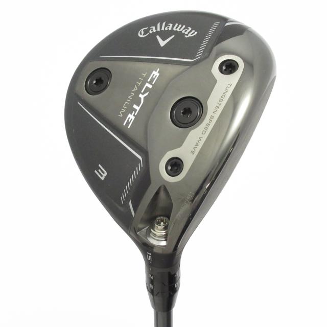 【中古ゴルフクラブ】キャロウェイゴルフ　ELYTE　エリート TITANIUM US フェアウェイウッド PROJECT X DENALI CHARCOAL 60　シャフト…