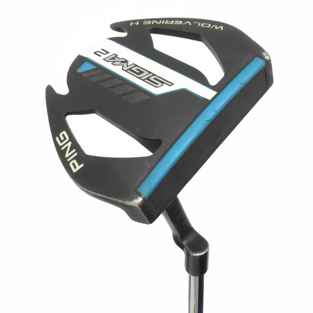 【中古ゴルフクラブ】ピン　SIGMA 2　SIGMA2 WOLVERINE H ステルス仕上げ パター スチールシャフト　シャフト：スチールシャフト