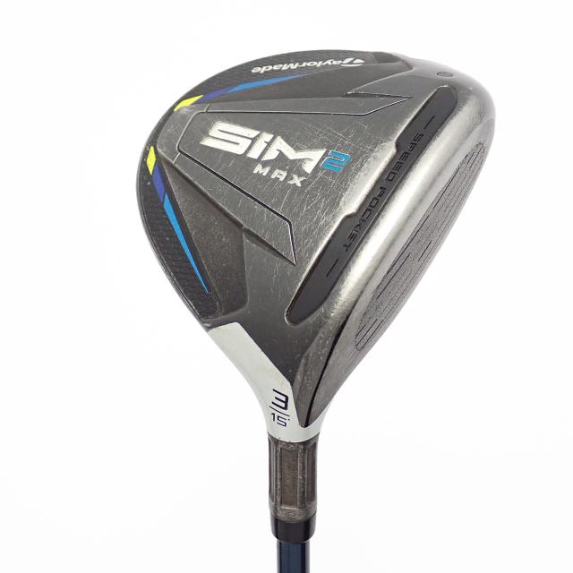 【中古ゴルフクラブ】テーラーメイド　SIM2　SIM2 マックス フェアウェイウッド TENSEI BLUE TM50(2021)　シャフト：TENSEI BLUE TM50(…