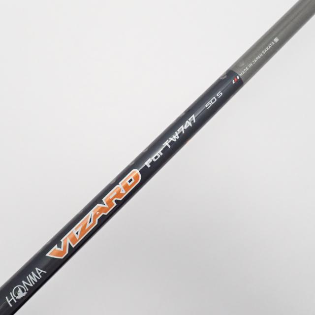 【中古ゴルフ野球クラブ】本間ゴルフ TOUR WORLD 周遊旅行世界 TW-U ありがた味 VIZARD For TW747 矢がら：VIZARD For TW747