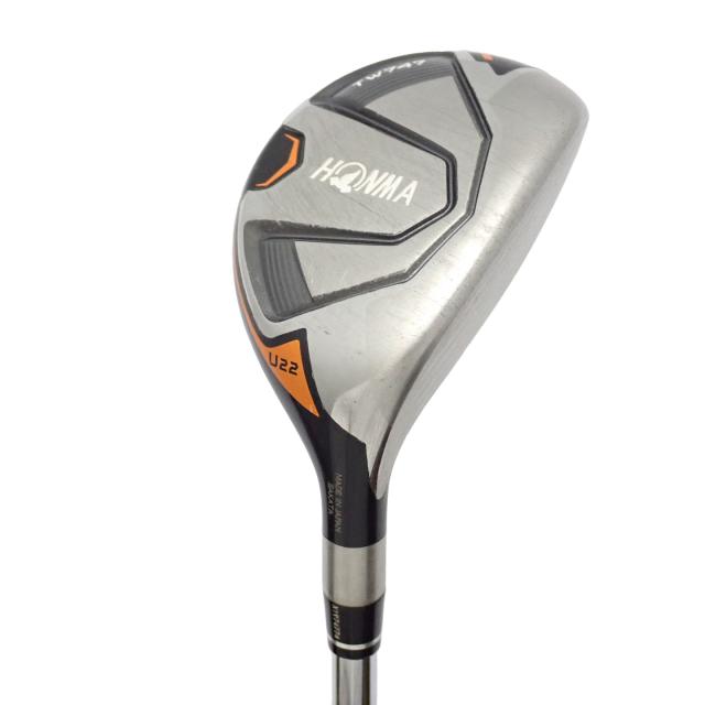 【中古ゴルフ野球クラブ】本間ゴルフ TOUR WORLD TOUR WORLD TW747 UT ありがた味 N.S.PRO 950GH 矢がら：N.S.PRO 950GH