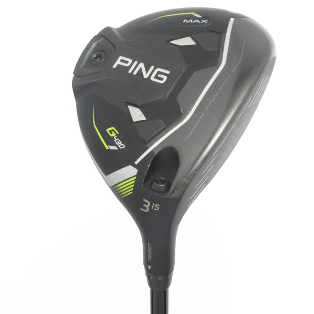 【中古ゴルフクラブ】ピン G430 G430 MAX フェアウェイウッド ALTA J CB BLACK シャフト:ALTA J CB BLACK