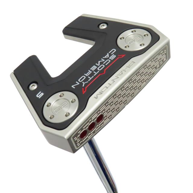 【中古ゴルフクラブ】スコッティキャメロン　SCOTTY CAMERON　ファントム 5(2026) パター スチールシャフト　シャフト：スチールシャフト 44,837円