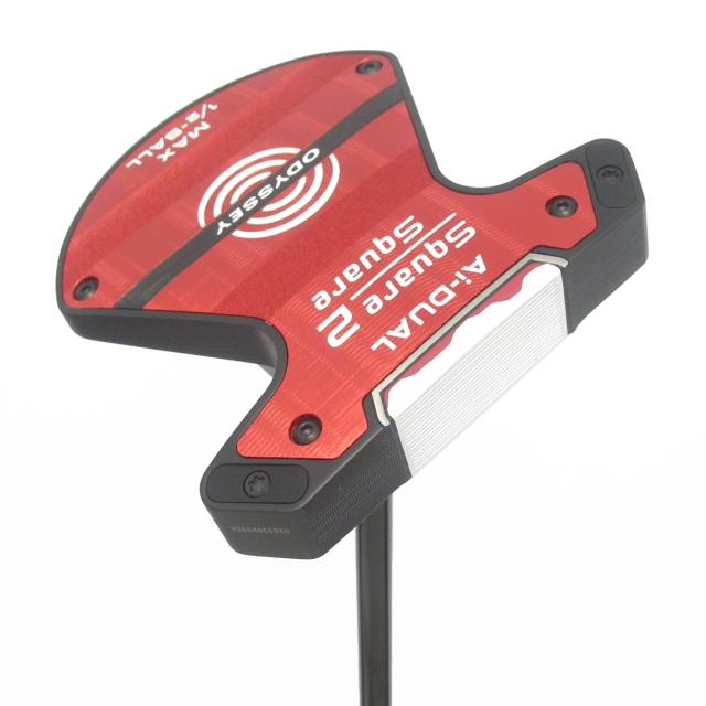 【中古ゴルフクラブ】オデッセイ　Ai-DUAL　Ai-DUAL Square 2 Square 1/2BALL MAX パター スチールシャフト　シャフト：スチールシャフト