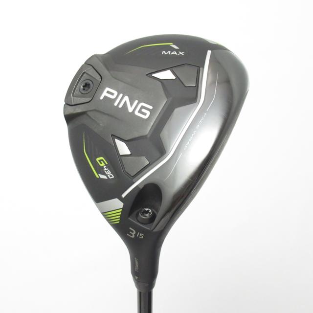 【中古ゴルフクラブ】ピン　G430　G430 MAX フェアウェイウッド ALTA J CB BLACK　シャフト：ALTA J CB BLACK