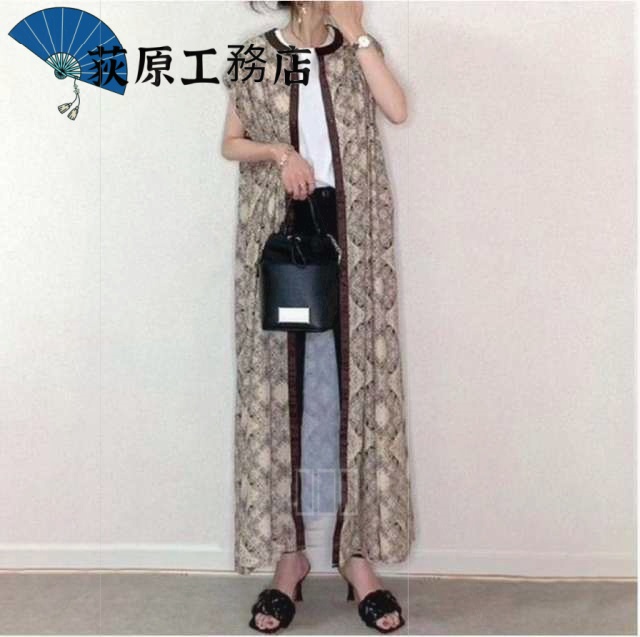 便利グッズ特集 人気急上昇 レディース 機能性抜群 エキゾチック 楽ちん こなれ感 アジアン 柄物 フレンチスリーブ ワンピース シャツワンピース Aライン エスニック SNS話題 ロング丈 早い者勝ち 送料無料