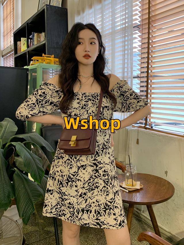 注目ランキング上位 ギフトにも最適 即納OK 在庫わずか ランキング常連 ィンテージ風小花柄シフォンワンピロングワンピ着痩ウエストギャザー 即納対応中