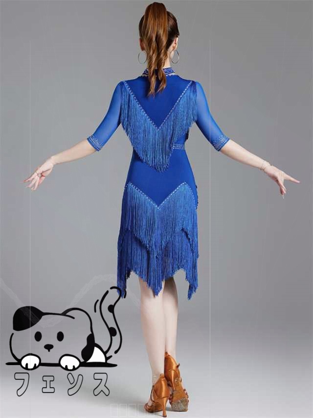 季節限定アイテム 品質安心 ワンピース ランキング常連 ラテン競技着