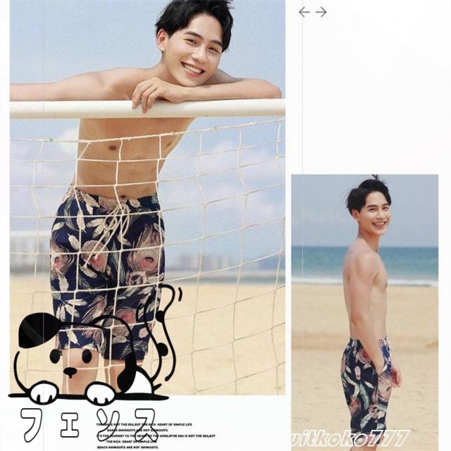 家中時間充実化 多機能デザイン カップル水着 在庫わずか ビキニ 花柄 夏ペアルック ワンピース 海パン 男女お揃いビーチウェア サーフパンツ ショートパンツ レディース メンズ 収納便利 水着セット SNS話題 即納対応中