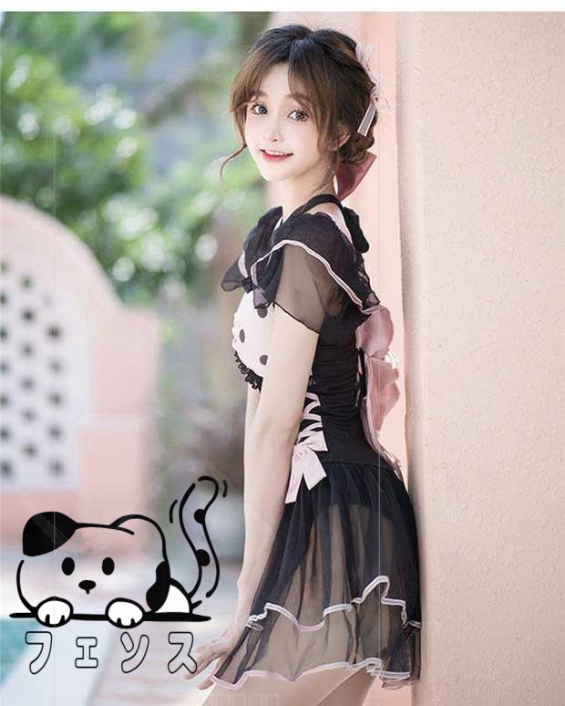 秋の新作特集 店長太鼓判 水着 レディース 温泉 人気急上昇 水玉 ビ 着?せ 透明感あり フリル プール 撮影 肩出し オフショルダー ロリータ風 在庫わずか リボン ランキング常連 かわいい ワンピース水着 数量限定入荷