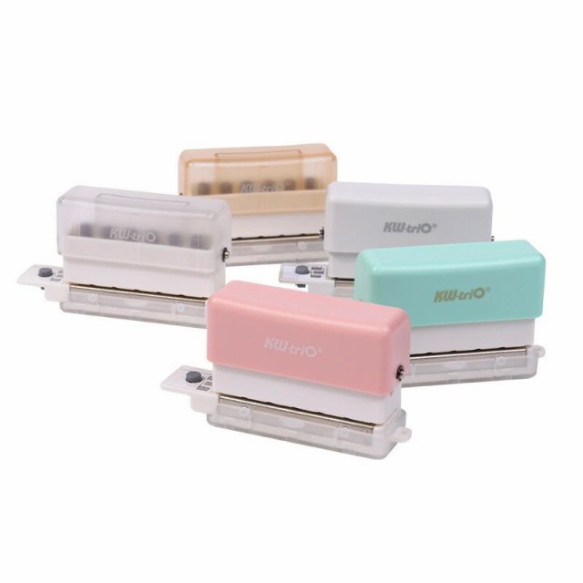 穴あけパンチ ルーズリーフパンチ 手作り 事務器 5色 あなあけパンチ ハンドパンチ A4/A5/B5対応 5枚対応 6mm 30穴/26穴/20穴/6穴 DIY 文房具 事務用品 手帳作り 手芸 書