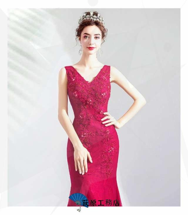 便利グッズ特集 ランキング常連 即納OK 数量限定中 機能性抜群 今だけ ロング丈 編み上げ ステージ衣装 発表会 フォーマル 披露宴 ノースリーブ ビーズ Vネック クリスタルダイアモンド マーメイドライン 花嫁 レース 演奏会 ウェディングドレス