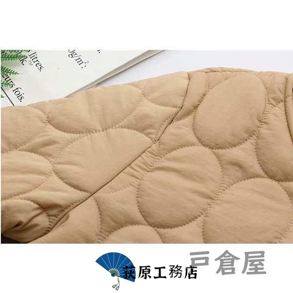 選ばれる理由 再入荷リクエスト殺到 売上急増中 数量限定中 シンプル レディース 防寒 ノーカラー 秋冬 着?せ キルティングブルゾン Vネック キルティング ボタン 新登場 大きいサイズ ショートコート カジュアル 送料無料 あったか 冬の新生活応援