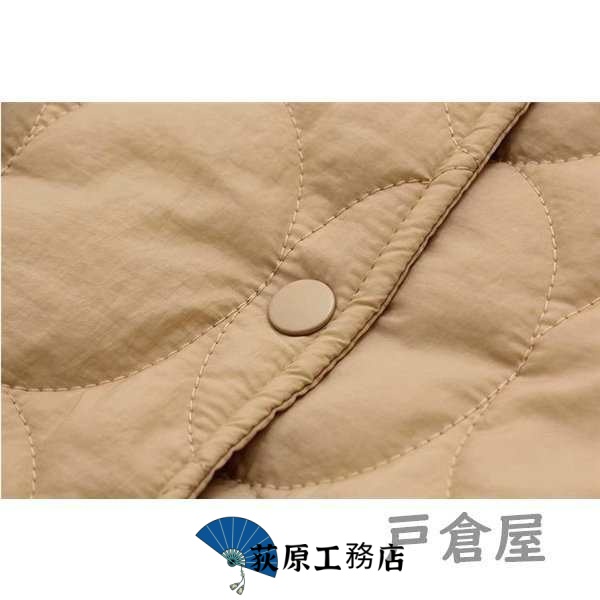 選ばれる理由 再入荷リクエスト殺到 売上急増中 数量限定中 シンプル レディース 防寒 ノーカラー 秋冬 着?せ キルティングブルゾン Vネック キルティング ボタン 新登場 大きいサイズ ショートコート カジュアル 送料無料 あったか 冬の新生活応援