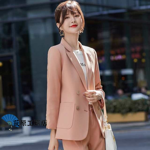 注目アイテム 店長イチオシ 売上急増中 レディース 通勤スーツ 軽量仕様 ダブルブレスト 在庫わずか リクルートスーツ OL 新作 職業 ジャケット 卒業式 2021春高品質2点セット フォーマルスーツ 早い者勝ち 冬物