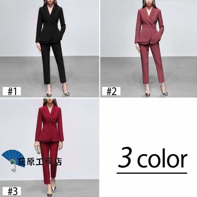 注目アイテム デザイン性◎ レディース おしゃれ シンプル スーツ 収納