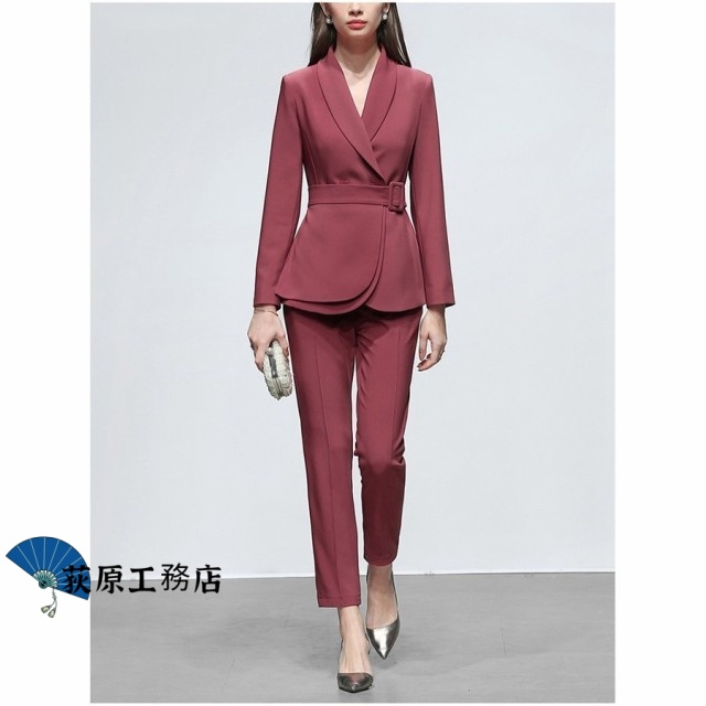 注目アイテム レビュー高評価 おしゃれ シンプル レディース デザイン性 スーツ 収納便利 2点セット パンツ 上下 在庫わずか フォーマル 着痩せ セットアップ パンツスーツ ファッション カジュアル ジャケット 特価セール中 冬用 注目アイテム デザイン性◎ レディース おしゃれ シンプル スーツ 収納