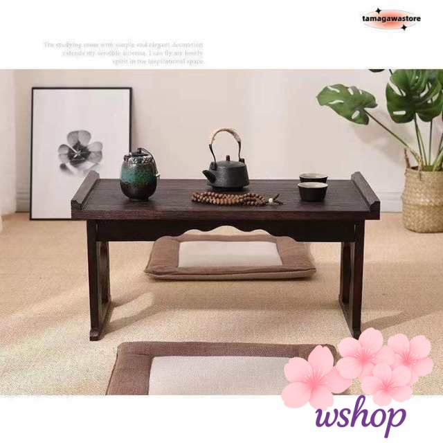 【wshop】供物台 経机 折りたたみ式 お供え台 木製 棚付き 棚板 仏壇 台 机 御供机 仏具 和机 供物机 お供え机 家具 仏具 経台 経つくえ ミニテーブル 収納 コンパクト