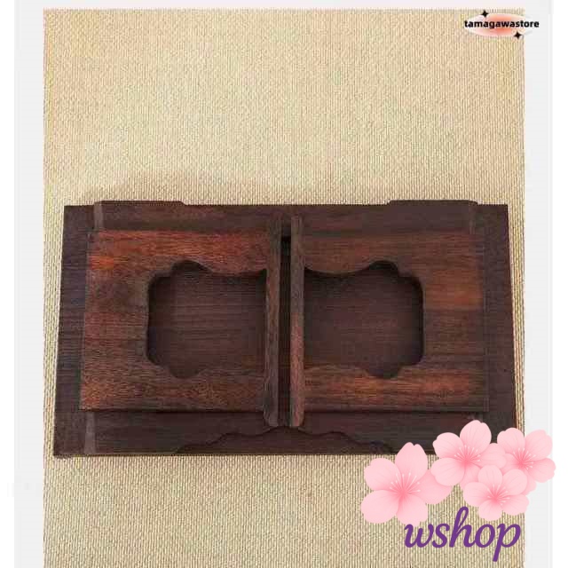 【wshop】供物台 経机 折りたたみ式 お供え台 木製 棚付き 棚板 仏壇 台 机 御供机 仏具 和机 供物机 お供え机 家具 仏具 経台 経つくえ ミニテーブル 収納 コンパクト