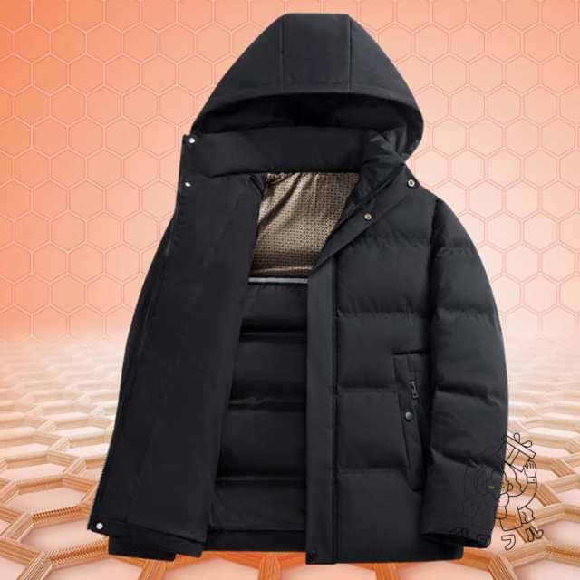 キルティングジャケット ダウンジャケット 無地 メンズ フード付き 撥水ファスナー ハイネック 防寒 アウター ダウンジャケット メンズ 無地 ハイネック アウター フード付き 撥水