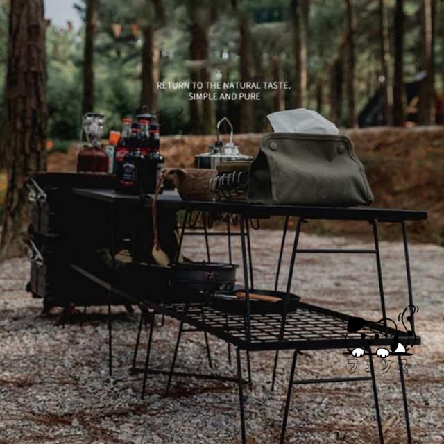 HIBARI キャンピングラック 超人気 HIBARI フィールドラック キャンピングラック 3個セット