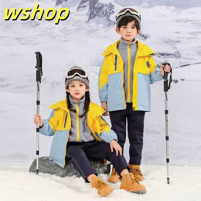 季節限定アイテム ギフトにも最適 ライナー付き コート 秋 ボア 上品 今だけ 春 】マウンテンパーカー 【wshop SNS話題 リラックス 子供服アウター 新登場 2WAY 長袖 ジャケット 送料無料実施中