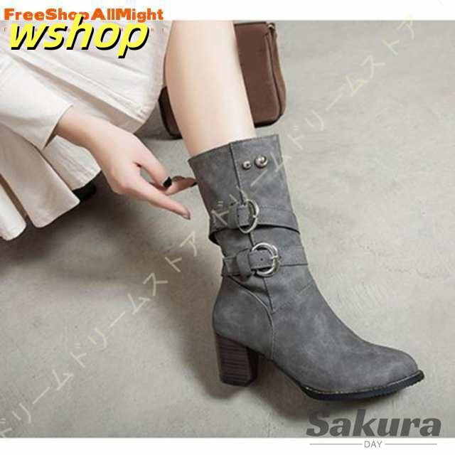 家中時間充実化 店長太鼓判 ショート 収納便利 ブーツ ワイズ 【wshop 靴 疲れない 太ヒール ランキング常連 ブーティー 】ショートブーツ 秋冬 レディース 今だけ ローヒール ヒール シューズ スクエアトゥ ハーフブーツ 送料無料実施中