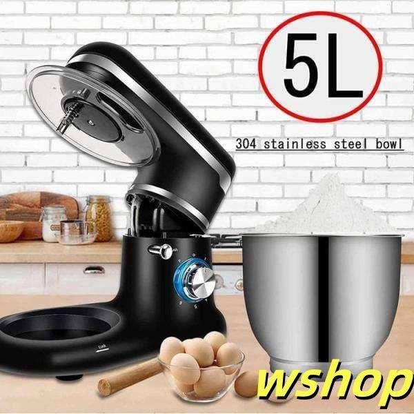レビュー高評価商品 多機能デザイン 業 【wshop 業務用ミキサー 低騒音 】スタンドミキサー 混ぜる?練る?泡立てる 在庫わずか 多機能メタルミキサー パンこね機 話題商品 5L大容量ボウル 7段階変速 売上急増中 家庭用 3種類アタッチメント付き 数量限定入荷 レビュー高評価商品 多機能デザイン 業 【wshop 業務用ミキサー 低騒音