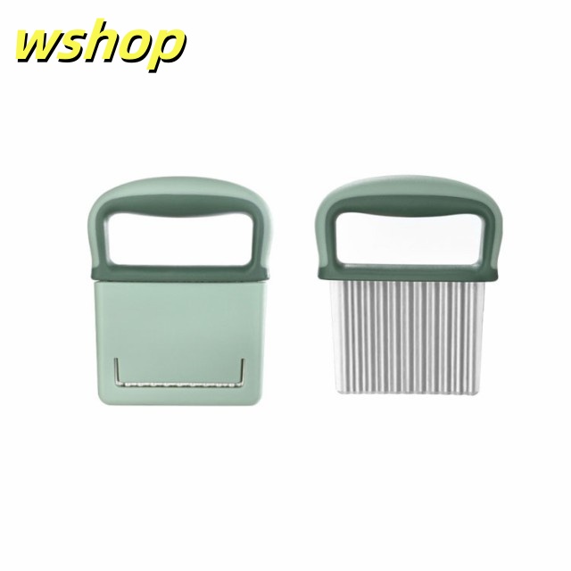 【wshop 】ポテトカッター じゃがいも 多機能 波切り 野菜 ポテトカッター ナイフ 【収納ケース付き】波型カッター 波型 【収納ケース付き】波型カッター ポテトスライサー カッター波型 料理 安全 便利 調理器具 滑り止め 台所 キッチン 野菜カッター
