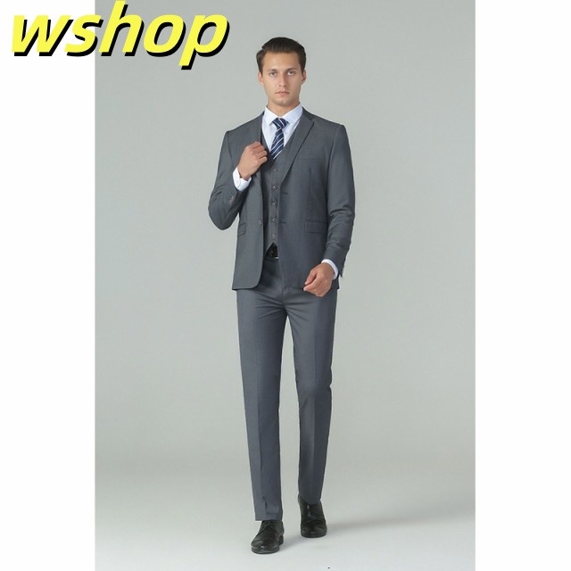 在庫限りの大特価 店長太鼓判 卒園式 レビュー高評価 ジレ ビジネス パパ 軽量仕様 結婚式 】スーツ 今だけ 【wshop スラックス ベスト 秋冬春 洗える 上下洗える セレモニー スリーピース メンズ 卒業式 スリム 数量限定入荷