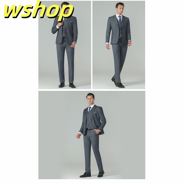 在庫限りの大特価 店長太鼓判 卒園式 レビュー高評価 ジレ ビジネス パパ 軽量仕様 結婚式 】スーツ 今だけ 【wshop スラックス ベスト 秋冬春 洗える 上下洗える セレモニー スリーピース メンズ 卒業式 スリム 数量限定入荷