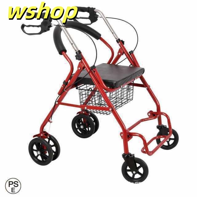 季節限定アイテム 毎日使える便利品 車椅子 SNS話題 コンパクト 買い物 【wshop 小型 介助 持ち運び 折りたたみ 歩行器 手押し車 新登場 軽量 屋外 】シルバーカー 散歩 家庭 老人 高齢者 今だけ ノーパンク 数量限定入荷_18