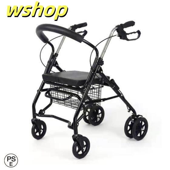 季節限定アイテム 毎日使える便利品 車椅子 SNS話題 コンパクト 買い物 【wshop 小型 介助 持ち運び 折りたたみ 歩行器 手押し車 新登場 軽量 屋外 】シルバーカー 散歩 家庭 老人 高齢者 今だけ ノーパンク 数量限定入荷_19