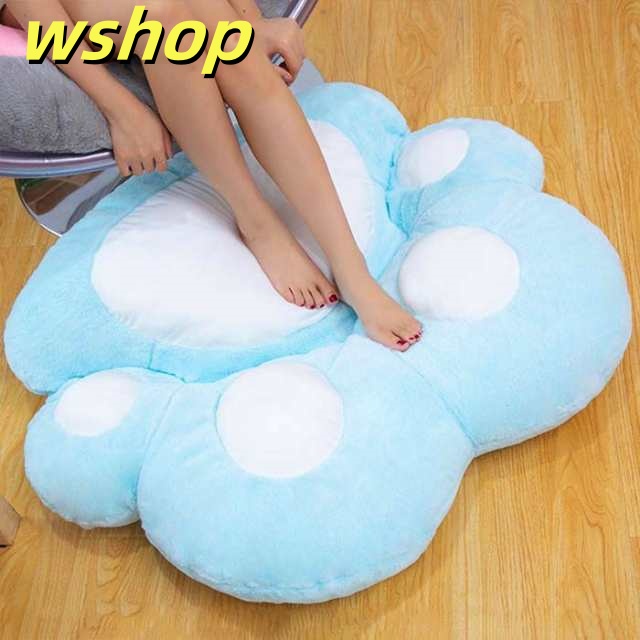 生活快適特集 店長太鼓判 ビッグ 超特大 【wshop 肉球クッション 在庫わずか レビュー高評価 120cm100cm もこもこ ふわふわ インテリア 猫 ベッド 枕 大きい 】ふわもこ 可愛い もちもち 抱き枕 新登場 送料無料実施中_3