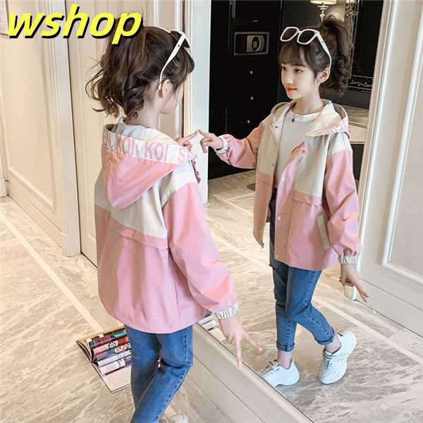 季節限定アイテム ギフトにも最適 ガールズ ランキング常連 軽量仕様 女の子 【wshop コート 今だけ 秋物 通学 春秋 スプリングコート トップス 】子供コート キッズ服 長袖 ジャケット アウター 即納対応中