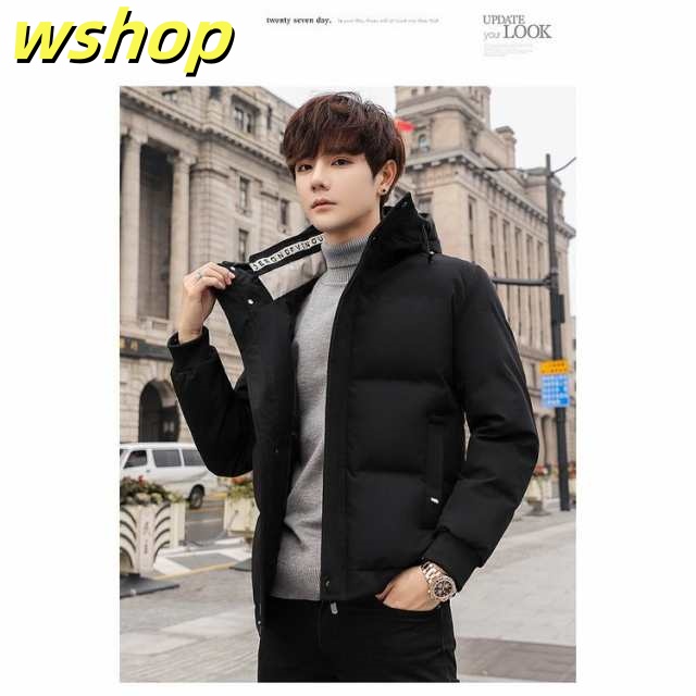 レビュー高評価商品 店長太鼓判 話題商品 メンズ 【wshop 綿入れ M/4XL 長袖 送料無料 スリム 中綿コート 防寒 冬服新作 】中綿ダウンジャケット カジュアル軽量ジャケット 通勤 アウトドア ビジネス ショット丈アウター レビュー高評価 送料無料実施中_4