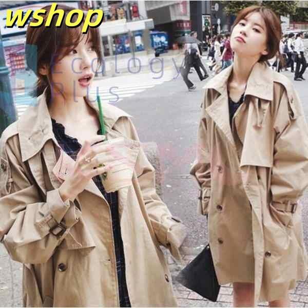 注目ランキング上位 多機能デザイン 話題商品 春物 レビュー高評価 30代 春コート おしゃれ 膝上 40代 ミディア丈 春服 】トレンチコート ショートコート 【wshop 大きいサイズ スプリングコート アウター レディース 今だけ 送料無料実施中