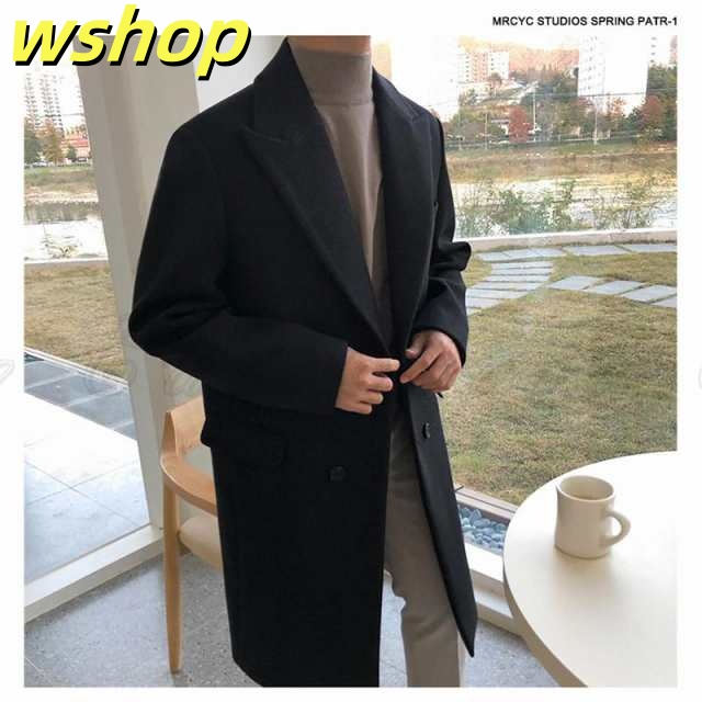 生活快適特集 毎日使える便利品 ロング メンズコート ウール混 コート