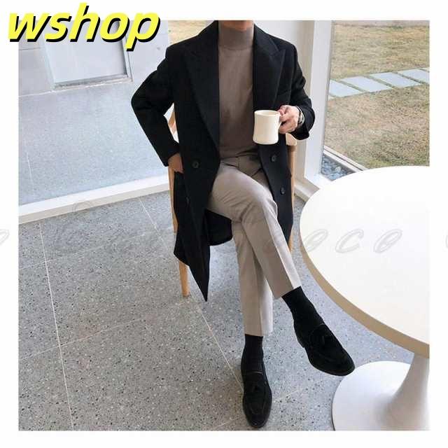 生活快適特集 毎日使える便利品 ロング メンズコート ウール混 コートメンズ メンズ 秋冬 ビジネス レビュー高評価 【wshop 無地 収納便利 在庫わずか 冬コート コート ビジネスコート メンズ服 】チェスターコート カジュアル お買い得プライス 生活快適特集 毎日使える便利品 ロング メンズコート ウール混 コート