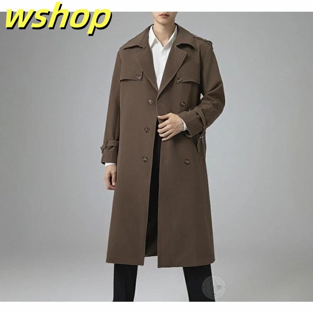 チェスターコート スーツ メンズ 超ロングコート トレンチコート