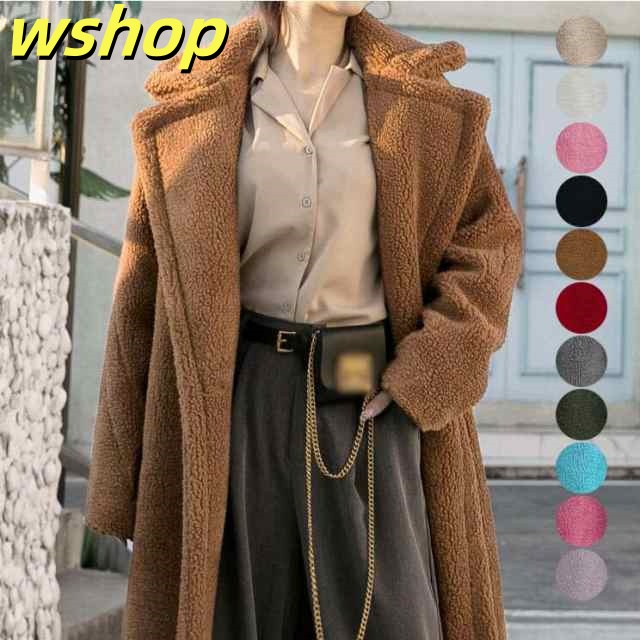 売れ筋アイテム ギフトにも最適 ランキング常連 通学 防寒コート 今だけ レディース 【wshop ジャケット 通勤 ボアブルゾン 高級 収納便利 フェイクファー 】ボアコート ロングコート ムートンコート ファーコート アウター 送料無料実施中