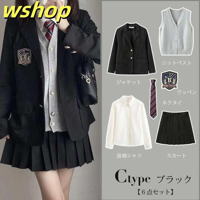 レビュー高評価商品 ギフトにも最適 フォーマルスーツ 小学校女子 学校制服 女の子 入学式 子供スーツ JK 小学生 6点セット スーツ 女の子スーツ 中学生 レビュー高評価 制服 高校 【wshop 収納便利 今だけ 】卒業式 ブレザー スクール 送料無料実施中_3