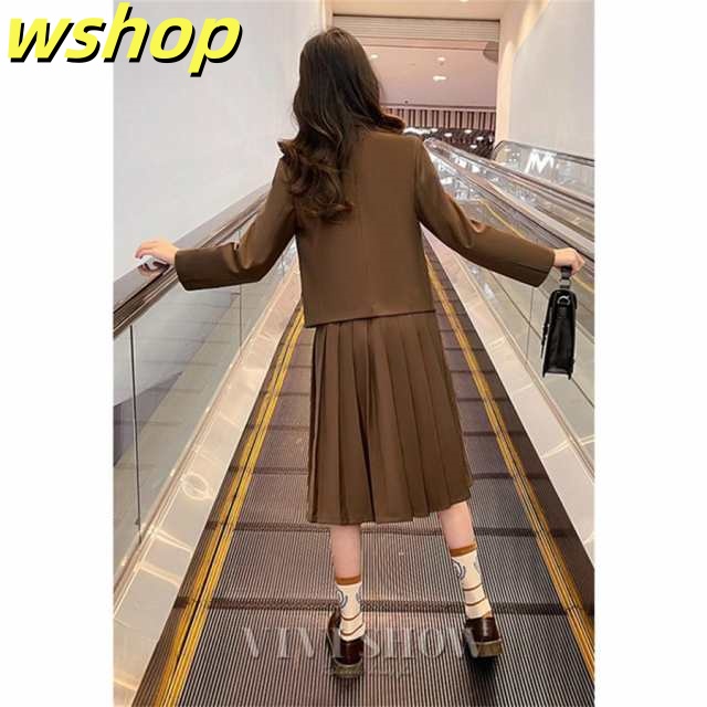 家中時間充実化 毎日使える便利品 【wshop SNS話題 フォーマルスーツ 入学式 】卒業式 女の子 ジャケット キッズ ネクタイ付き スーツ 在庫わずか フォーマル スカート 卒園式 話題商品 セットアップ 子供服 お買い得プライス_12