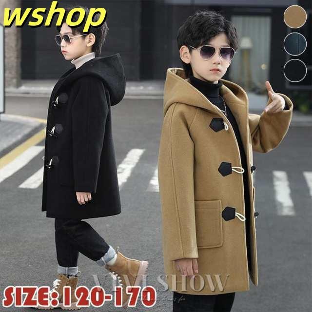 売れ筋アイテム 店長太鼓判 アウター 】子供服 コート 厚手 売上急増中 防寒対策 キッズ用コート オシャレ 話題商品 ダッフルコート 男の子 【wshop 通学 ロング丈 ジャケット 冬 送料無料 送料無料実施中