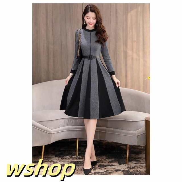 売れ筋アイテム 品質安心 軽量仕様 結婚式ドレス 通勤 膝丈 ラシャワンピース 今だけ レディース 大人 切り替えワンピース 着痩せ Aライン きれいめ 売上急増中 長袖 大きいサイズ 40代 春秋 【wshop 】ワンピース 送料無料実施中 売れ筋アイテム 品質安心 軽量仕様 結婚式ドレス 通勤 膝丈 ラシャ