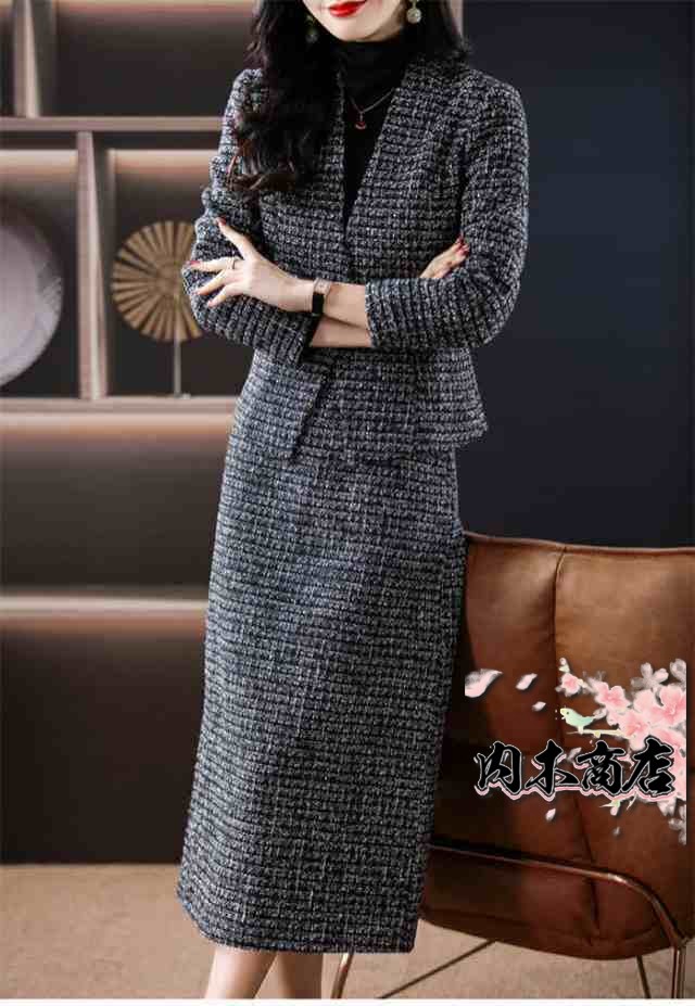 レビュー高評価商品 新登場 レディース 通勤 品質安心 秋 女 OL ジャケット 女性 上下セット セットアップ スカートスーツセット 膝下丈 ポケット付き 2点セット 夏 SNS話題 長袖 春 お買い得プライス 送料無料 あったか