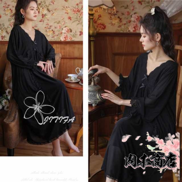 売上急増中 即納OK レディース 在庫限りの大特価 店長太鼓判 夏用 レースパジャマ 姫系ネグリジェ 長袖 ネグリジェ 部屋着 ロング パジャマ 今だけ ルームウェア ワンピース 可愛い ナイトウェア 即納対応中