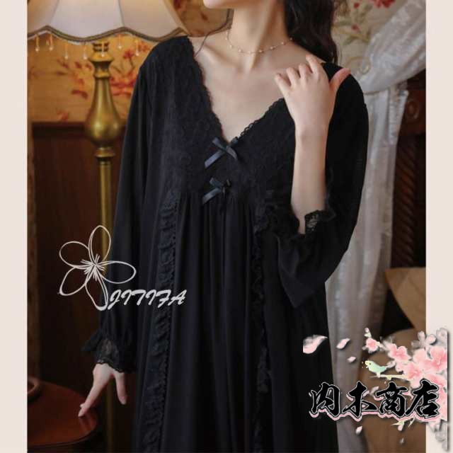 売上急増中 即納OK レディース 在庫限りの大特価 店長太鼓判 夏用 レースパジャマ 姫系ネグリジェ 長袖 ネグリジェ 部屋着 ロング パジャマ 今だけ ルームウェア ワンピース 可愛い ナイトウェア 即納対応中