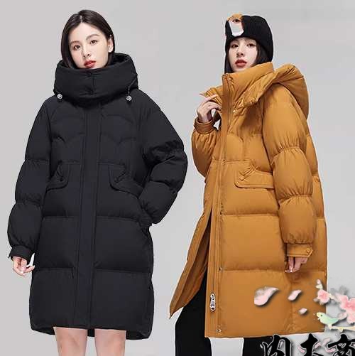 人気急上昇 シンプル おしゃれ レディース 防寒 SNS話題 30代 ゆったり フード付き 厚手 ダウン コート ダウンコート 着痩せ ジャケット 白 冬 婦人 ロング丈 秋 20代 M-2XL 50代 無地 大人 アウター 大きいサイズ 黒 防風 冬用